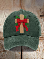 Unisex Faith Jesus Christmas Art Printed Cap