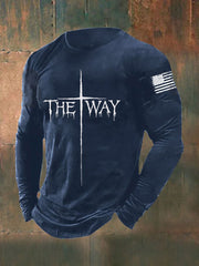 Men's The Way Cross Long Sleeve T-shirt