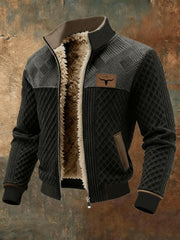 Men's Western Fleece-Lined Jacket