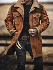 Men's Retro Pocket Zipper Jacket