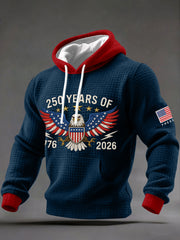 Men's American 250th Anniversary Print Hoodie