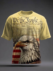 Men's 250th Anniversary Printed Casual T-Shirt