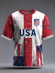 Men's USA Soccer Short Sleeves T-shirt