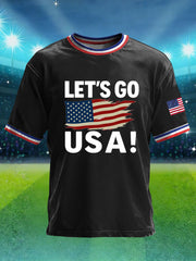 Men's USA Soccer Printed T-shirt