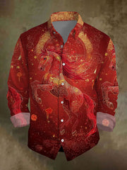Men's Western Red Horse top