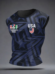 Men's USA Soccer Supporter Vest Top