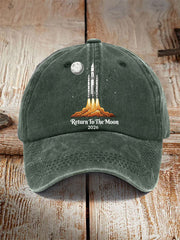 Unisex Return To The Moon 2026 Print Hat