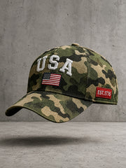 Unisex USA Camouflage Hat