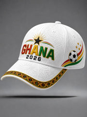 2026 Ghana Football Style Unisex Hat