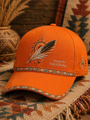 Unisex Orange For Truth Healing Hat