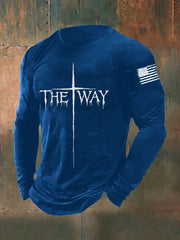 Men's The Way Cross Long Sleeve T-shirt