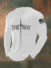 Men's The Way Cross Long Sleeve T-shirt