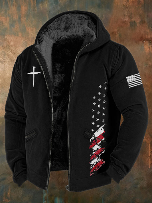 Men's American Faith Fleece-Lined Jacket