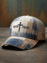 Faith Over Fear Printed Casual Unisex Cap