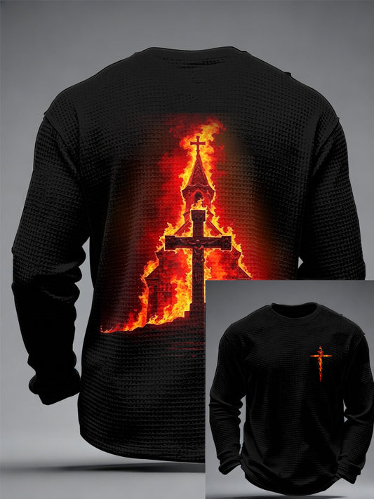 Men's Faith Waffle Top