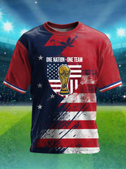 Men's USA Soccer Printed T-shirt