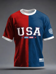 Men's American 250th Anniversary Print T-Shirt