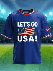 Men's USA Soccer Printed T-shirt