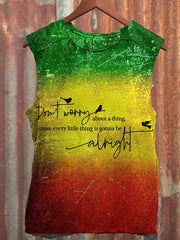 Men's 'Every little thing is gonna be alright' tank top