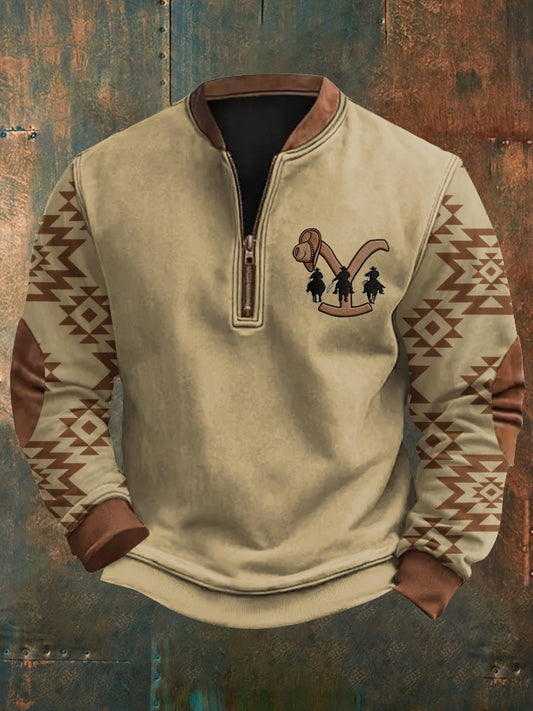 Men's Western Style Sweatshirt