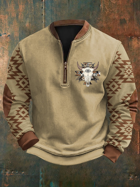 Men's Western Style Sweatshirt