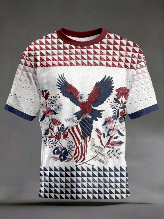 Men's CAmerican Eagle Geometric T-Shirts