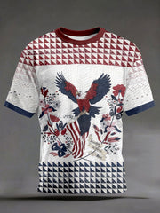 Men's CAmerican Eagle Geometric T-Shirts