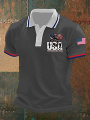 Men's USA Winter Sports 2026 Printed Shirt