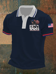 Men's USA Winter Sports 2026 Printed Shirt
