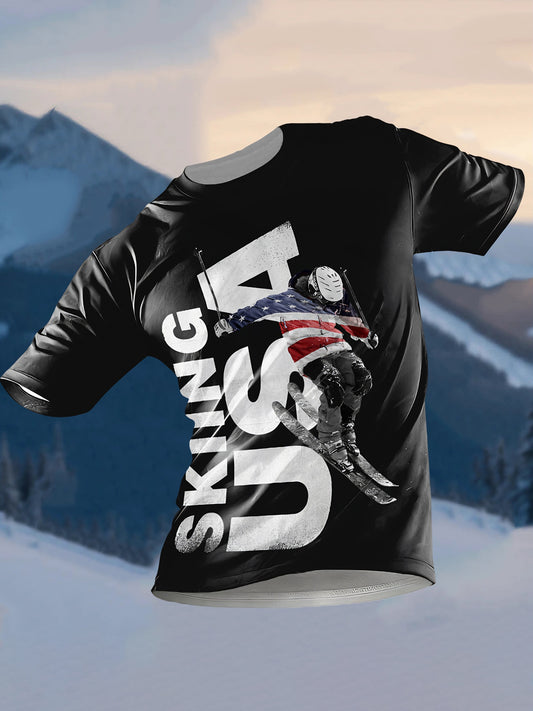 Men's USA Winter Sports 2026 Print T-shirt