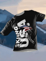 Men's USA Winter Sports 2026 Print T-shirt