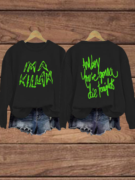 Women's The MAYHEM Ball Tour Print Sweatshirt