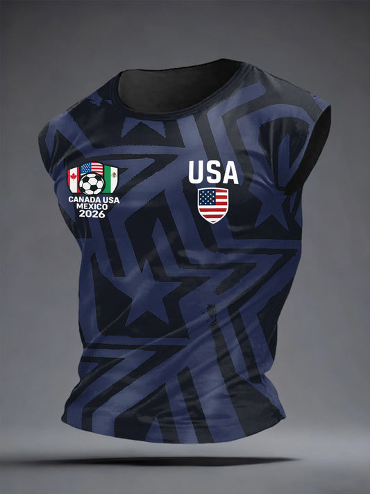 Men's USA Soccer Supporter Vest Top