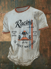 Men's Race Car Short Sleeves T-shirt