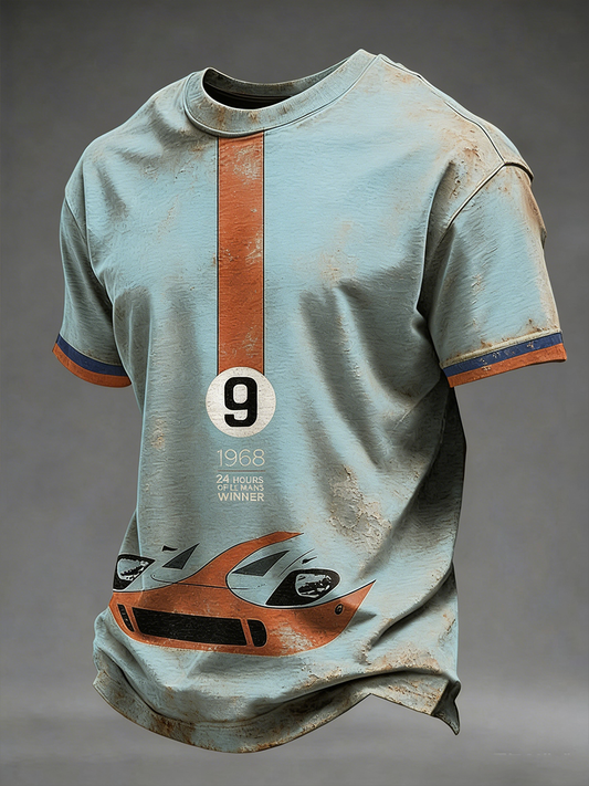 Men's Race Car Short Sleeves T-shirt