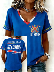 Women's FDT No Kings Printed T-shirt
