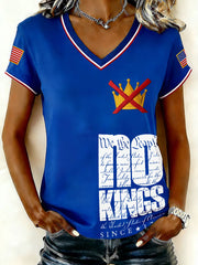 Women's FDT No Kings Printed T-shirt
