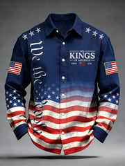 Unisex  FDT No Kings Printed Shirt