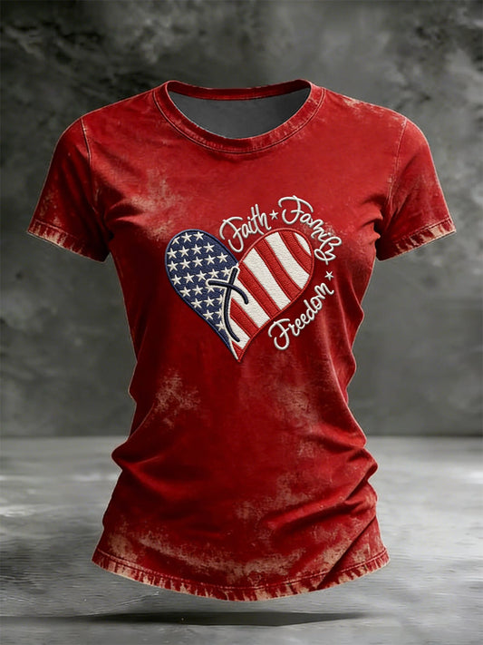 Women's Faith Printed T-shirt