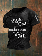 Men's Faith Printed short sleeves t-shirt