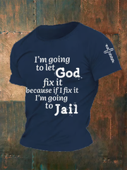 Men's Faith Printed short sleeves t-shirt