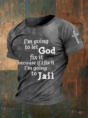 Men's Faith Printed short sleeves t-shirt