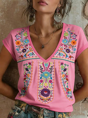 Women's Mexican Art Cinco de Mayo T-Shirt