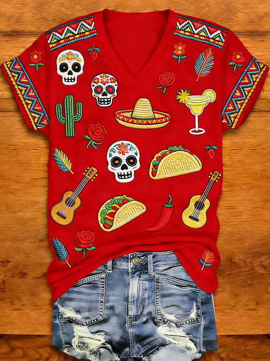 Women's Mexican Cinco de Mayo T-shirt