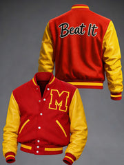 Men's Pop Music Inspired Casual Long Sleeves Outerwear Jacket