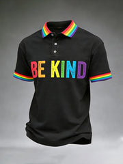 Men's Pride Month Print Short Sleeve Shirt