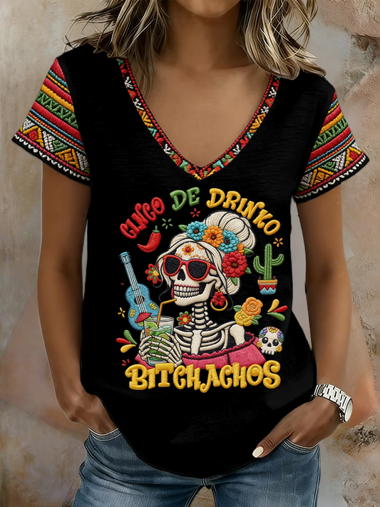 Women's May Fifth Festival short-sleeved T-shirt