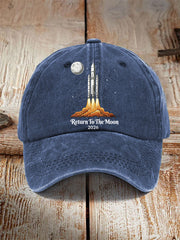 Unisex  Return To The Moon 2026 Print Hat