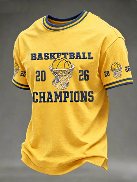 Men's  Wolverines Men's Basketball 2026 Championship Commemorative Tee