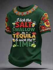 Men's Cinco De Mayo Print Short-Sleeve T-Shirt
